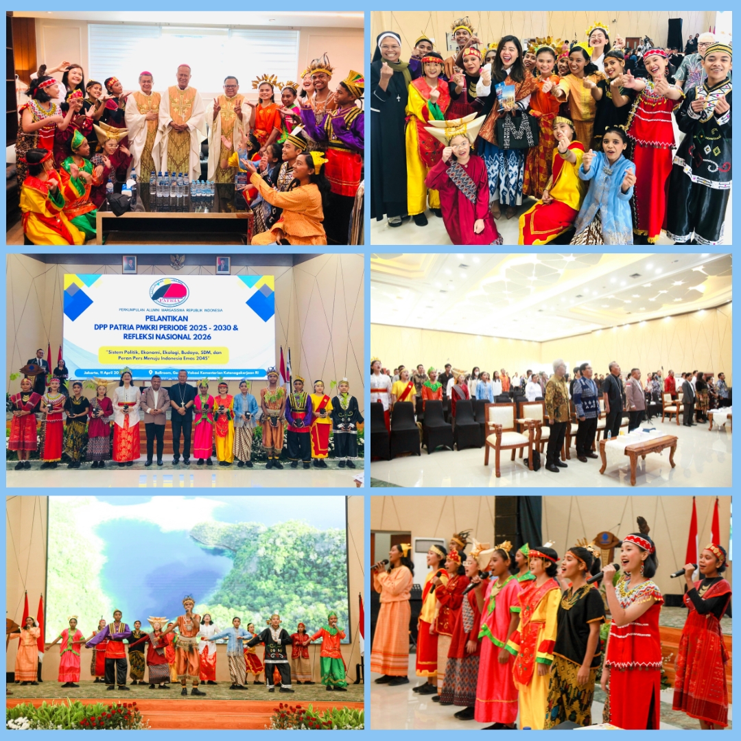 Anak YPU Tampilkan Tarian Nusantara dalam Pelantikan DPP PATRIA